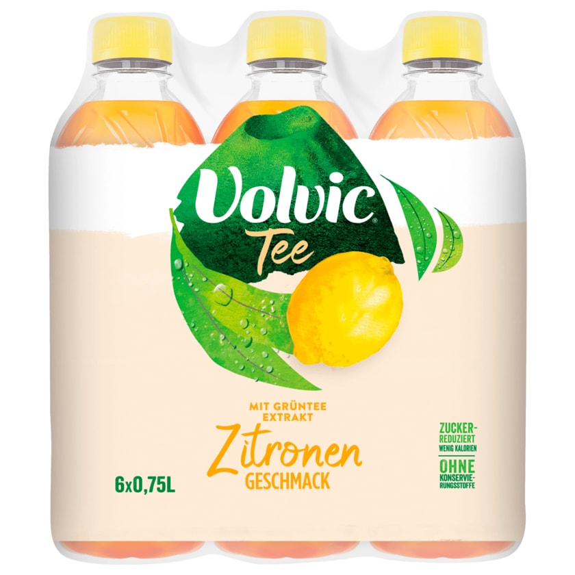 Volvic Tee Zitrone 6x0,75l